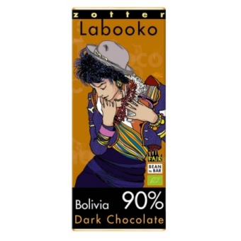 Zotter Labooko Bolivia, Dark Chocolate 90%